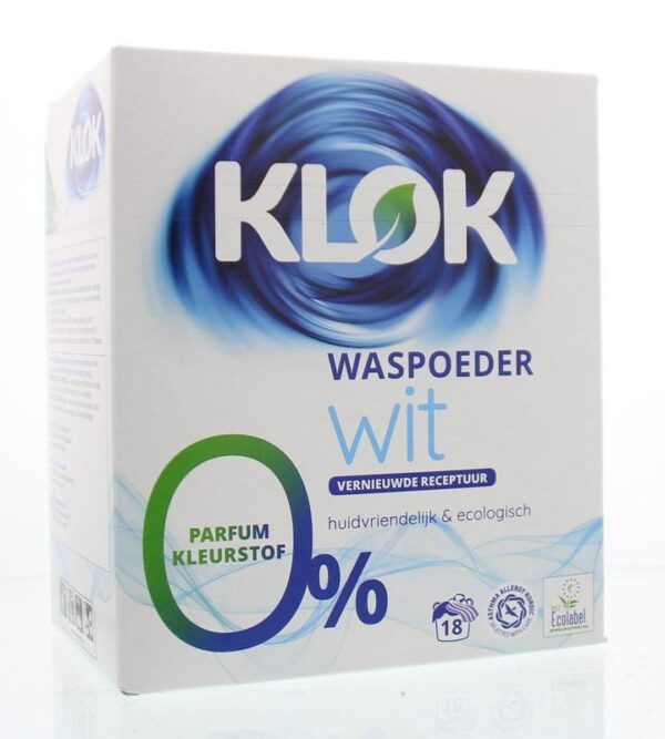 Klok Waspoeder wit